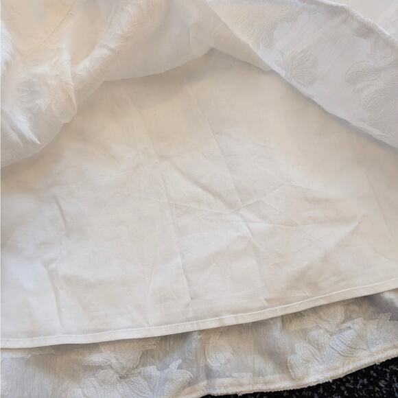 Socialite Women's Jacquard Midi Sundress Adjustable Strap White Size S - Picture 10 of 12